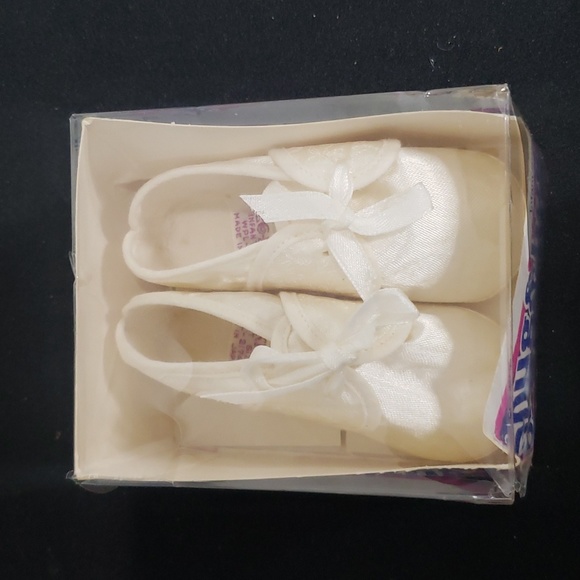 Snug & Hug Dress Booties White Vintage 1980s Infant - Picture 10 of 10